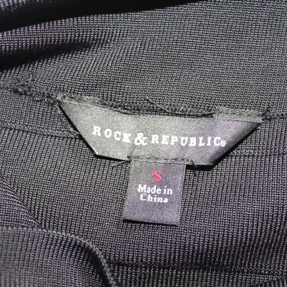 Rock & Republic Black Knit-Skirt - Picture 6 of 7